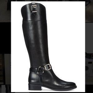 Black Leather Riding Boots size 6.5